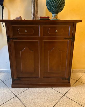 Letto finto como’ o cassettiera legno arte povera