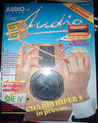 Rivista AUDIO REVIEW n° 59 del 1987