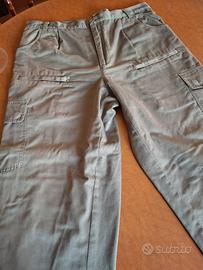 pantaloni sportivi  ( pesca )  verdi 