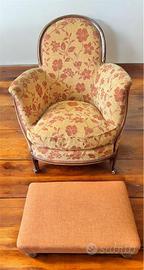 Poltrone e poggiapiedi