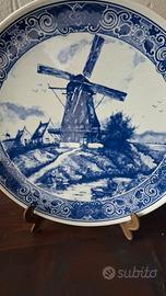 lotto 3 piatti decorativi  Delft Blauw
