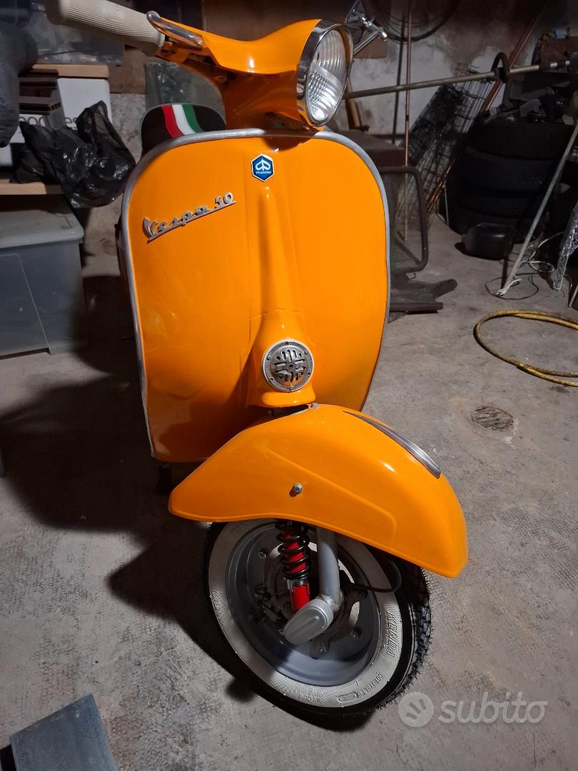 Faro Tondo Vespa 50 R 1973 KIT RESTAURO COMPLETO PER PIAGGIO VESPA