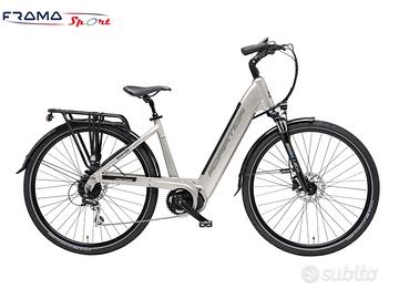 Bici E-Trekking elettrica 3|King Lady Champagne