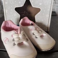 Scarpe neonata n 17 champion . Color rosa e bianco