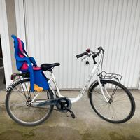 Bici bianca da donna