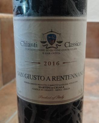 vino San Giusto a Rentennano 2016