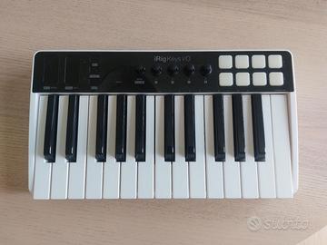 Tastiera midi usb scheda audio IK iRig Keys I/O 25