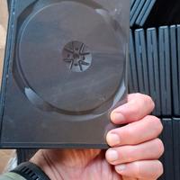 Custodie dvd inutilizzate circa 80