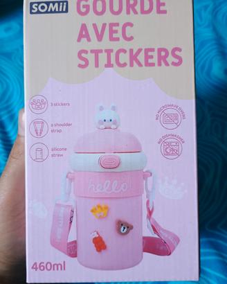 Borraccia termica per bambini nuova imballata 