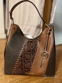 Borsa MICHAEL KORS MARRONE ANIMALIER