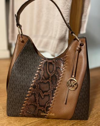 Borsa MICHAEL KORS MARRONE ANIMALIER