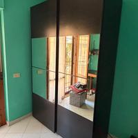 camera da letto matrimoniale armadio ante specchio