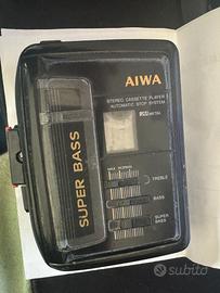 Lettore Cassette Aiwa Stereo Cassette Player Super