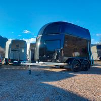Trailer Cavalli in Vetroresina Nero
