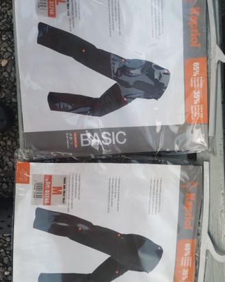 Pantaloni kapriol basic M e L grigi