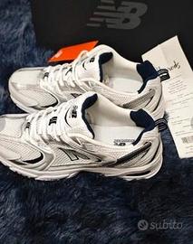 New Balance 530 Bianche e Blu 38 Nuove Originali