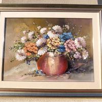 Tre quadri dipinti a mano