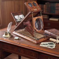 visore stereoscopico inglese epoca 1875