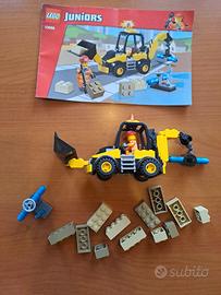 Lego 10666, ruspa e cantiere facili da costruire 
