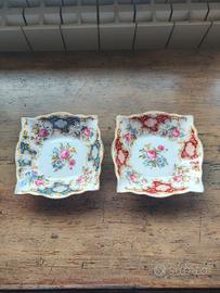 Set di 2 piattini per dolce porcellana Windsor 