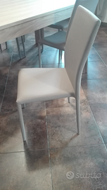 Sedia moderna ecopelle