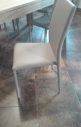 Sedia moderna ecopelle