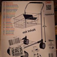 Carrello della spesa supermercato per bambini.