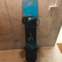 Snowboard Burton 158w + attacchi Burton carteleast