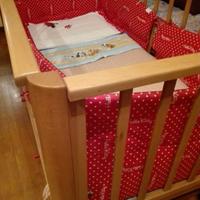 Lettino legno frassino bambini