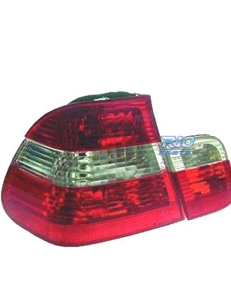 FANALI BMW E46 98-01 ROSSO BIANCO