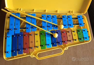 glockenspiel metallofono xilofono 
