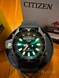 Citizen aqualand verde smeraldo