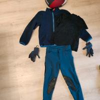 abbigliamento equitazione bambino