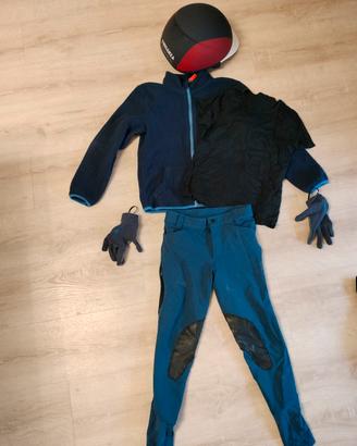abbigliamento equitazione bambino