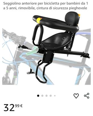 seggiolino bimbi per bicicletta
