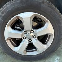 Set cerchi e gomme jeep 17” michelin invernali