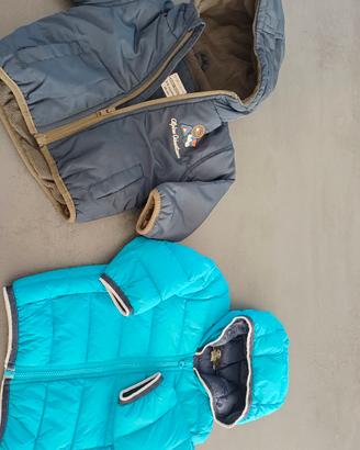 set 2 giubbini tg 3/6mesi
