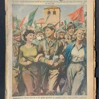 La Domenica del Corriere 24 aprile 1955 Alpini