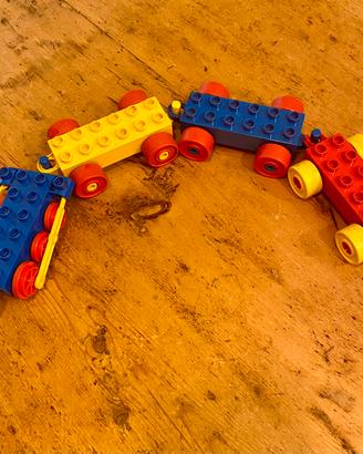Duplo Lego locomotiva e vagoni anni ‘80