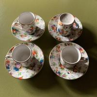 4 Tazzine da caffè GARDEN’ s FLOWER