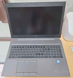 Portatile HP Zbook 15 G5 perfettamente funzionante