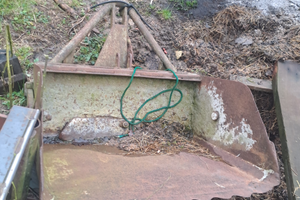 Pala da terra per trattore