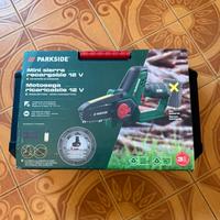 Motosega batteria parkside