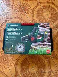 Motosega batteria parkside