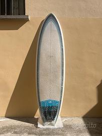 Tavola surf TORQ 6'6" 39.6ltr TET FISH CL + varie