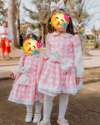 2 Vestiti barbie bambine sartoriali