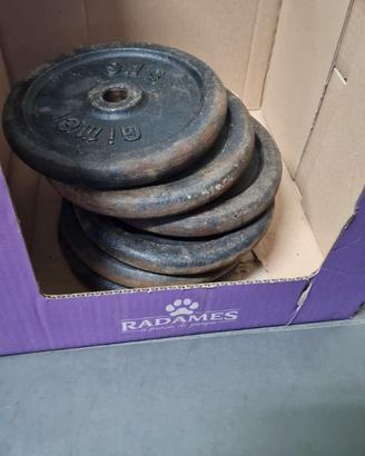 Dischi per palestra, Bilanciere, giubbotto zavorra