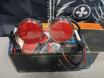 Frecce posteriori led bullet 3 in 1 Harley Davidso