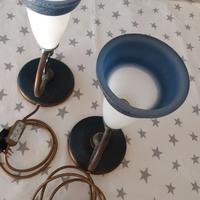 Coppia di lampade da comodino