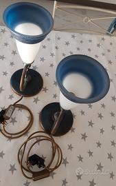 Coppia di lampade da comodino